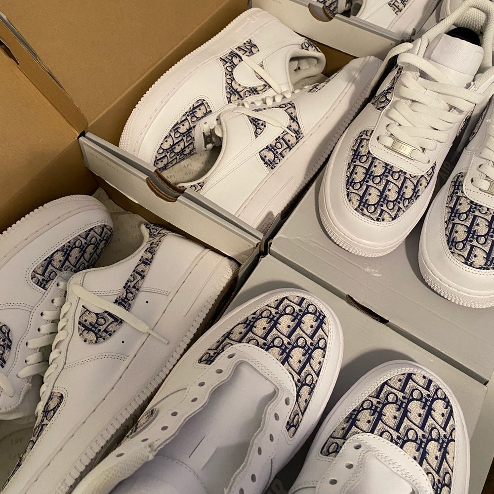 custom dior af1 made by me